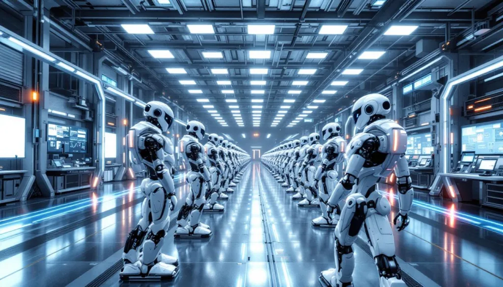 china eröffnet das weltweit größte trainingszentrum für humanoide roboter, um fortschritte in der robotik zu fördern und innovative technologien zu entwickeln.