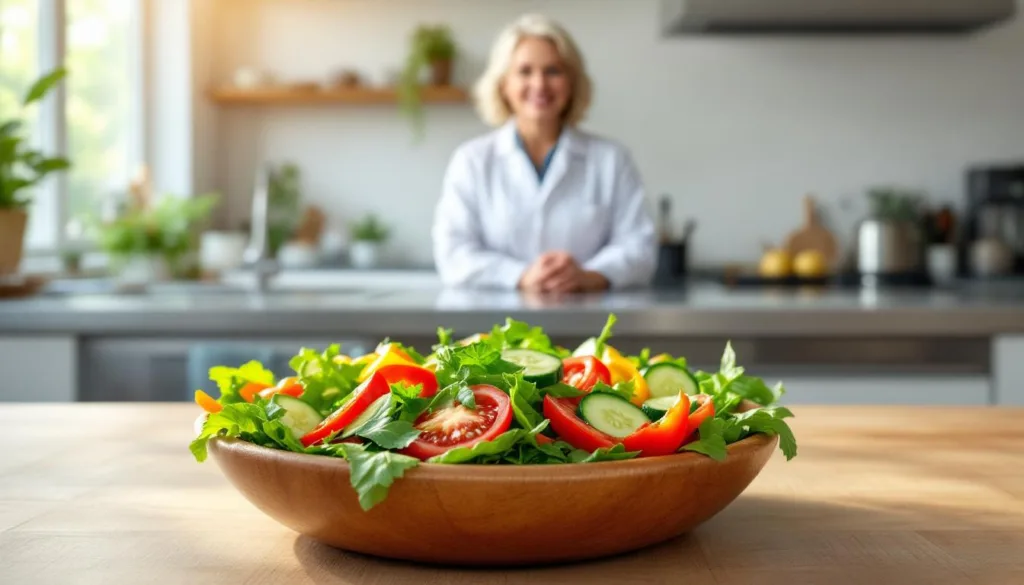 ein ernährungsexperte erklärt, welche tägliche salatmenge hilft, bauchbeschwerden vorzubeugen und die verdauung zu fördern.