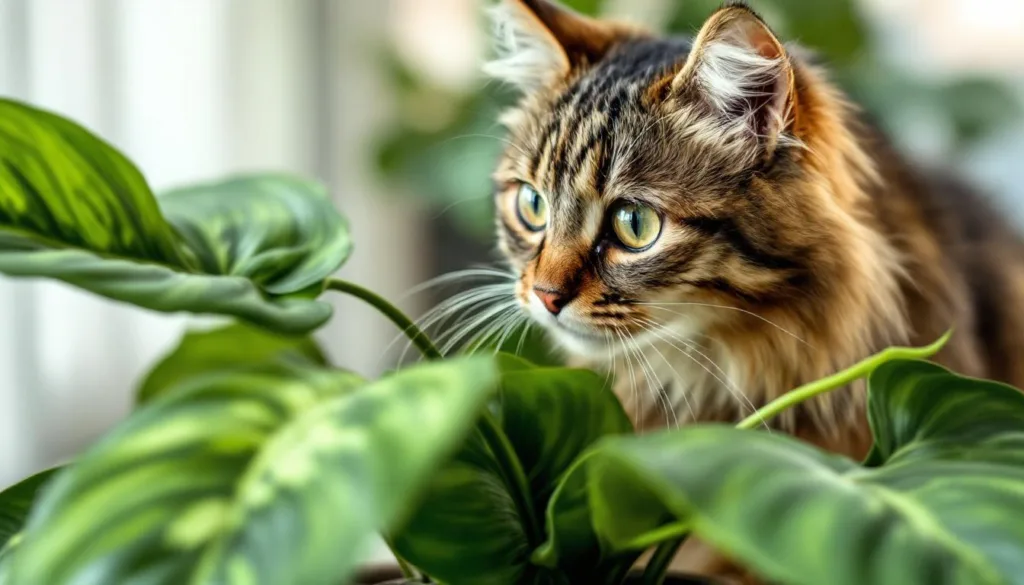 ein tierarzt warnt vor einer beliebten zimmerpflanze, die für katzen tödlich sein kann. erfahre, welche pflanze gefährlich ist und wie du deine katze schützen kannst.