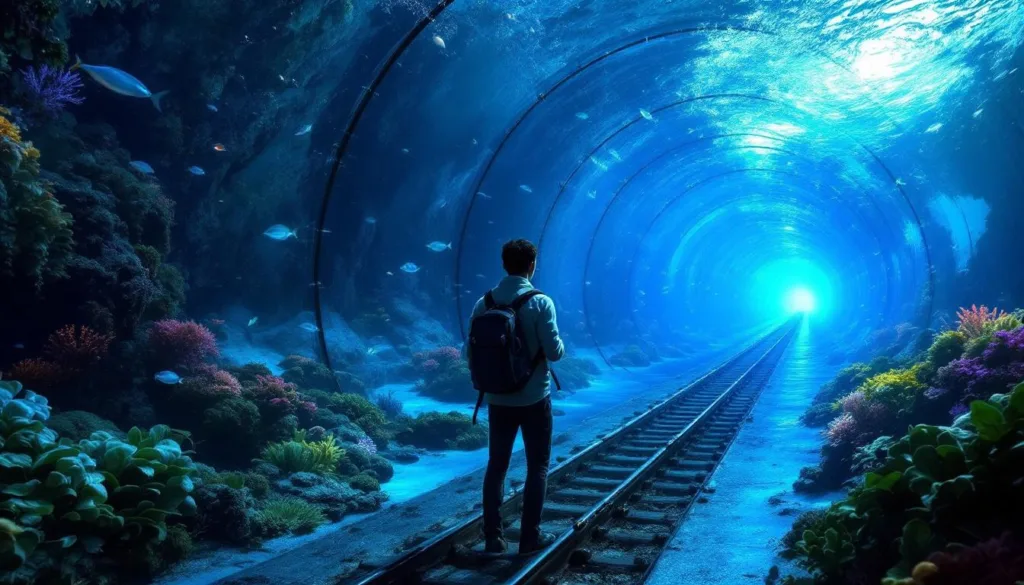 ingenieure bestätigen ein innovatives unterwasser-bahnprojekt zwischen kontinenten – kein brückenbau, sondern ein sicherer tunnel verbindet die landmassen für eine schnellere und nachhaltige mobilität.