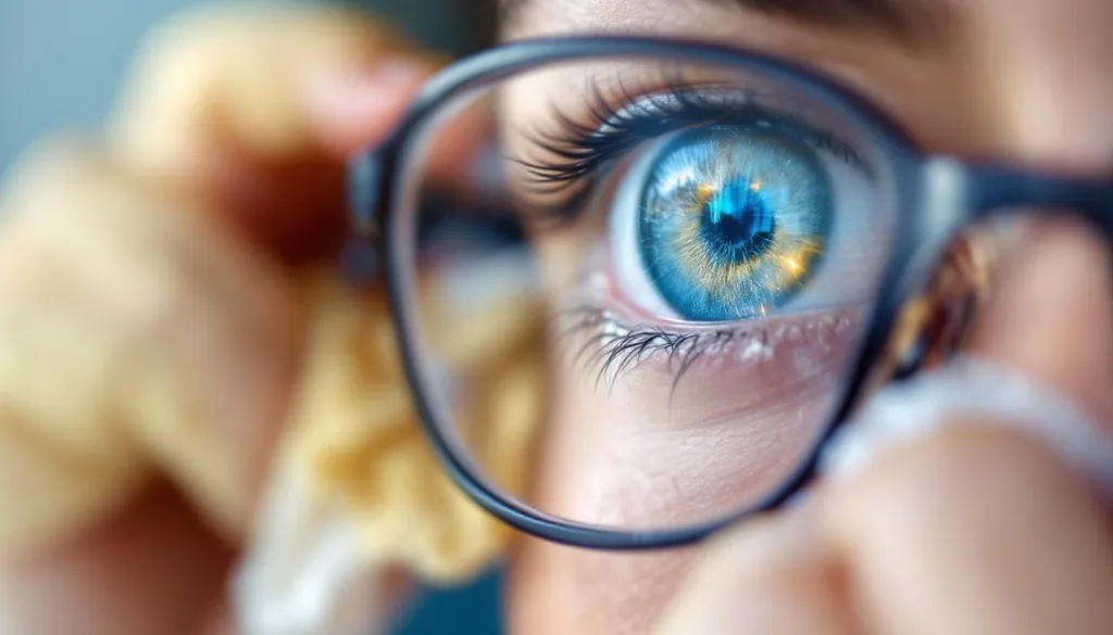 erfahren sie, warum das falsche reinigen ihrer brillengläser zu kratzern führt und wie sie diese effektiv schützen können.