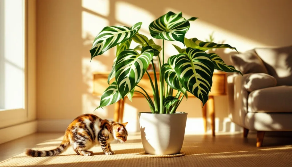 entdecke, warum diese beliebte zimmerpflanze toxisch für deine katze ist und wie du dein haustier schützen kannst. wichtige infos für katzenbesitzer!