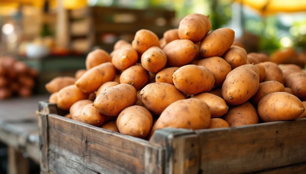 entdecken sie, wie falsche süßkartoffeln als bio und regional getarnt kunden täuschen und worauf sie beim kauf achten sollten.