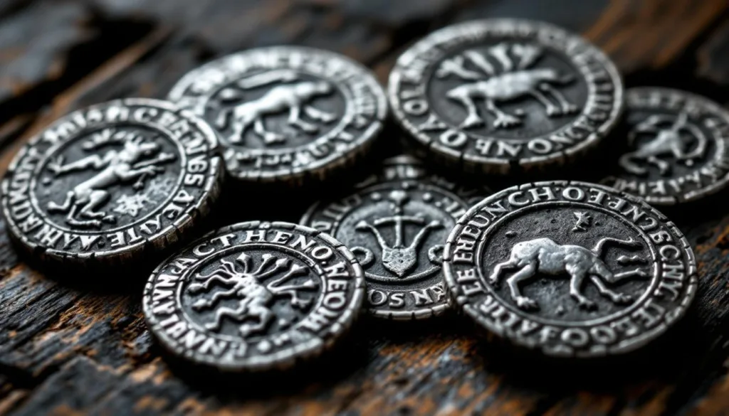 entdecken sie die faszinierende geschichte schwedischer silbermünzen, die vor 800 jahren geprägt wurden – ein einzigartiger schatz zwischen gold und bronze.