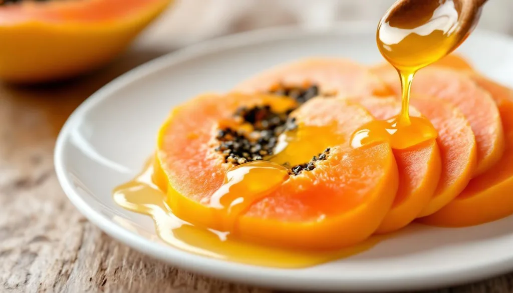 entdecken sie den papaya-honig-trick, der ihre gesichtspflege revolutioniert – ganz ohne teure cremes oder seren für strahlende und gepflegte haut.
